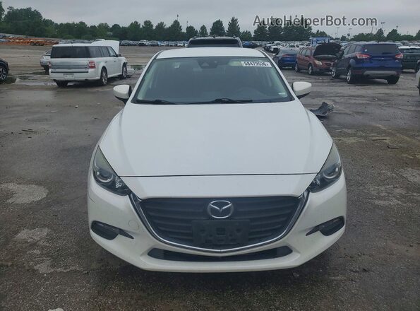 3MZBN1U70JM186335 2018 MAZDA 3 White Front view