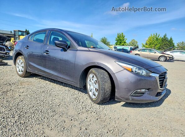 3MZBN1U71HM103389 2017 MAZDA 3 Gray Przód prawy