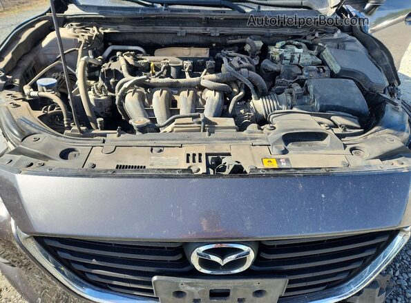 3MZBN1U71HM103389 2017 MAZDA 3 Gray Widok wnętrza z tyłu