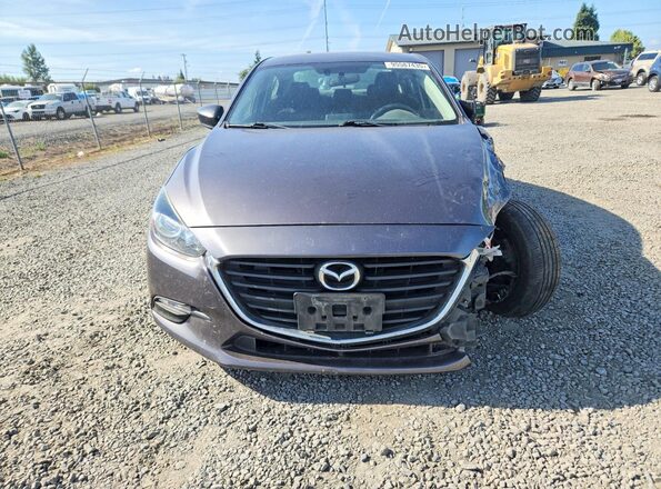 3MZBN1U71HM103389 2017 MAZDA 3 Gray Widok z przodu
