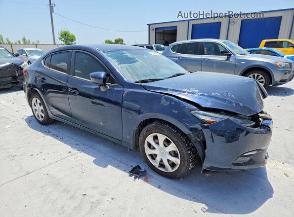 3MZBN1U71HM136859 2017 MAZDA 3 Blue Przód prawy