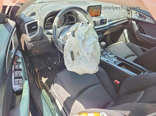 3MZBN1U71HM136859 2017 MAZDA 3 Blue Widok deski rozdzielczej