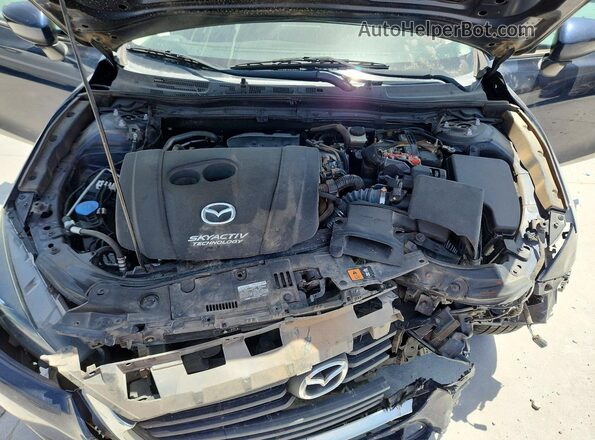 3MZBN1U71HM136859 2017 MAZDA 3 Blue Widok wnętrza z tyłu
