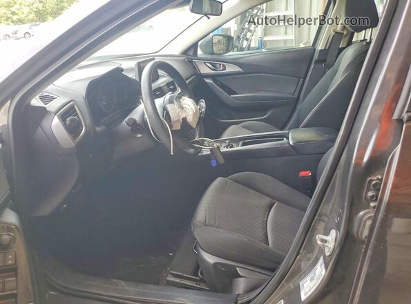 3MZBN1U71JM161394 2018 MAZDA 3 Charcoal Vista interior delantera