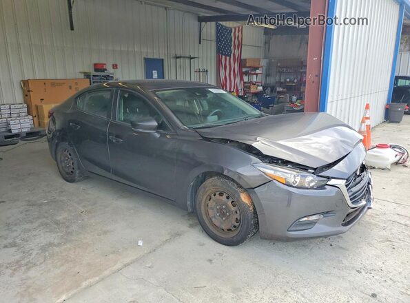 3MZBN1U71JM161394 2018 MAZDA 3 Charcoal Delantero derecho