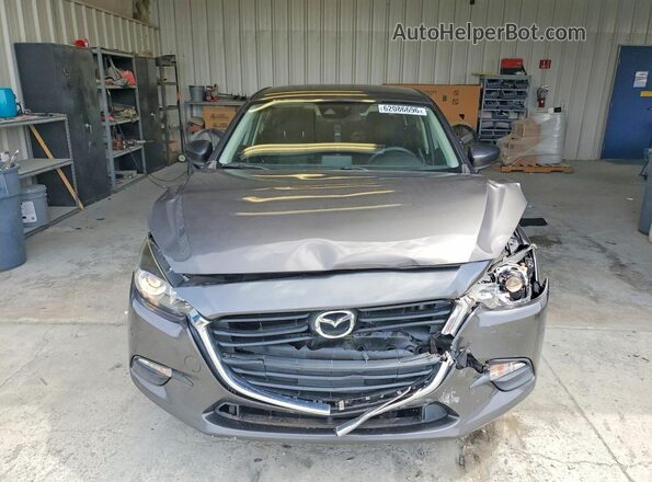 3MZBN1U71JM161394 2018 MAZDA 3 Charcoal Vista frontal
