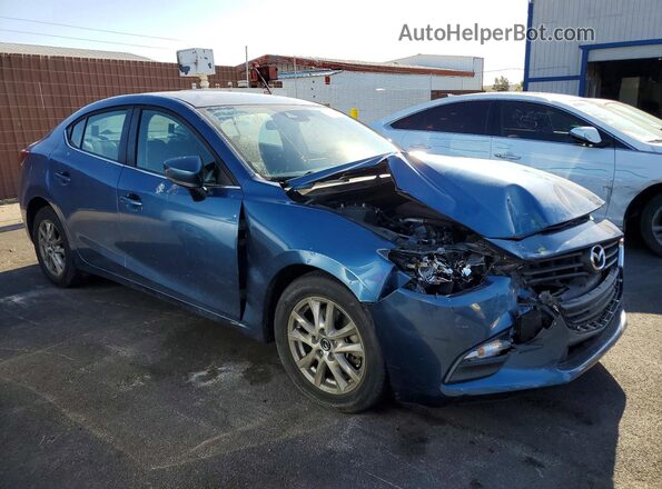 3MZBN1U71JM213848 2018 MAZDA 3 Blue წინა მარჯვენა