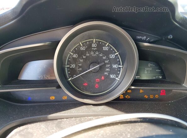 3MZBN1U71JM213848 2018 MAZDA 3 Blue ხელსაწყოთა პანელის ხედი
