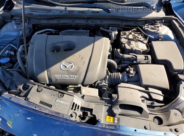3MZBN1U71JM213848 2018 MAZDA 3 Blue უკანა სალონის ხედი