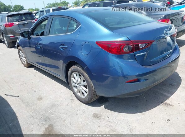 3MZBN1U71JM247871 2018 MAZDA 3 Синий Задняя левая четверть