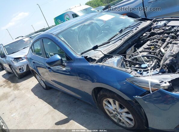 3MZBN1U71JM247871 2018 MAZDA 3 Синий Вид задней части салона