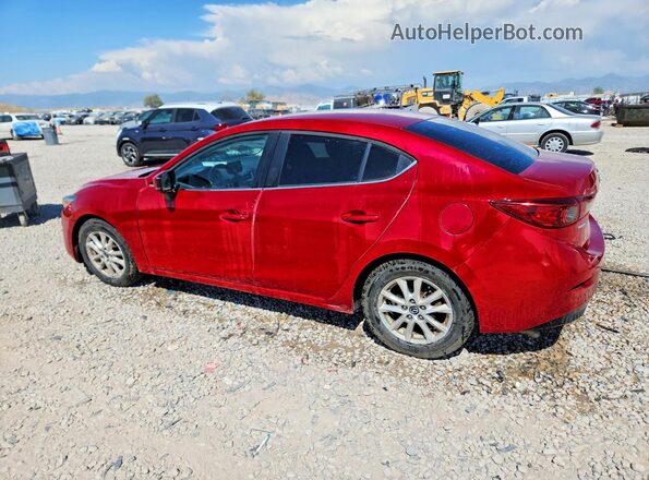 3MZBN1U72HM104308 2017 MAZDA 3 Burgundy უკანა მარცხენა