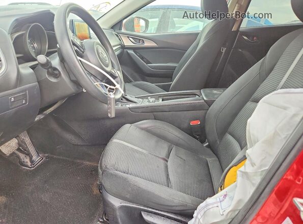 3MZBN1U72HM104308 2017 MAZDA 3 Burgundy წინა სალონის ხედი