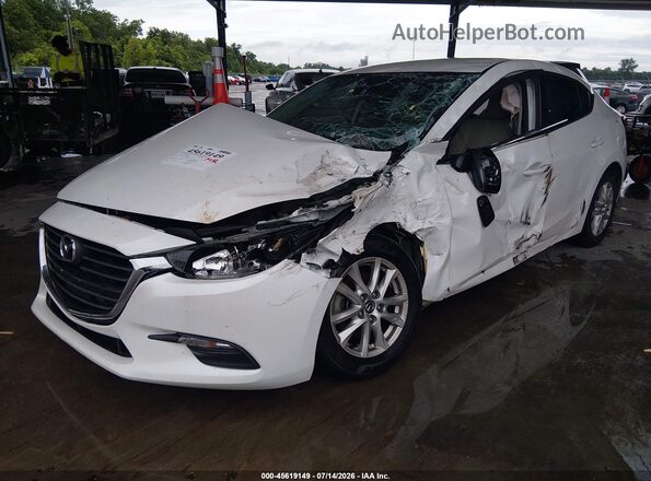 3MZBN1U72HM109346 2017 MAZDA 3 Белый Передняя левая четверть