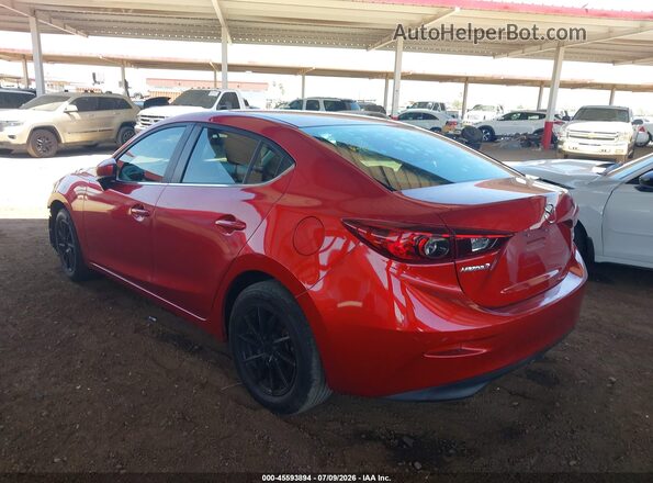 3MZBN1U73HM142453 2017 MAZDA 3 Red Trasero izquierdo