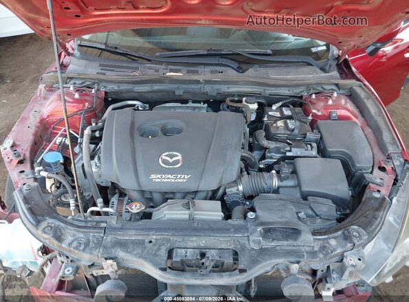 3MZBN1U73HM142453 2017 MAZDA 3 Red Vista trasera