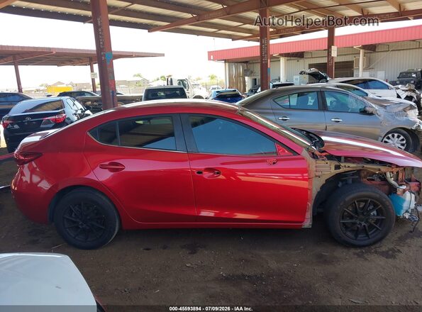 3MZBN1U73HM142453 2017 MAZDA 3 Red Vista interior de 360 grados