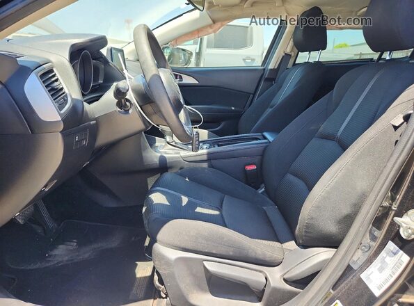 3MZBN1U73JM197975 2018 MAZDA 3 Gray Widok wnętrza z przodu