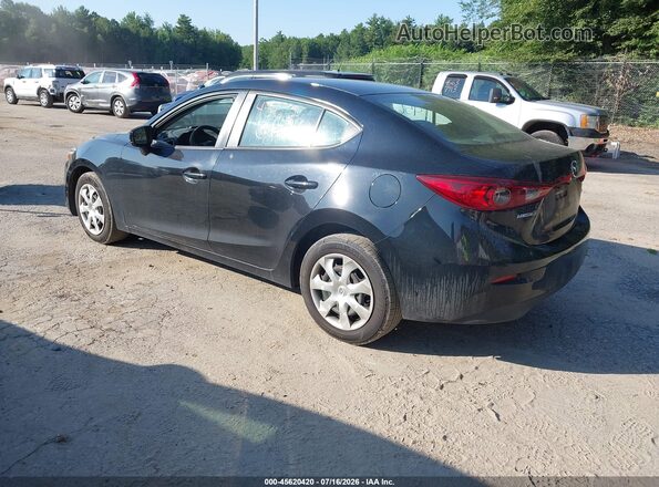 3MZBN1U73JM223135 2018 MAZDA 3 Black Задня ліва чверть