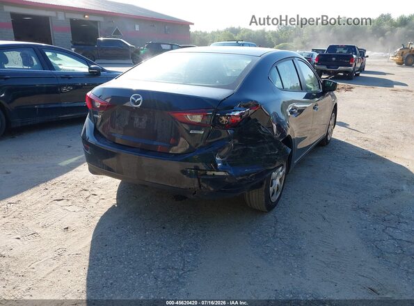 3MZBN1U73JM223135 2018 MAZDA 3 Black Задня права чверть