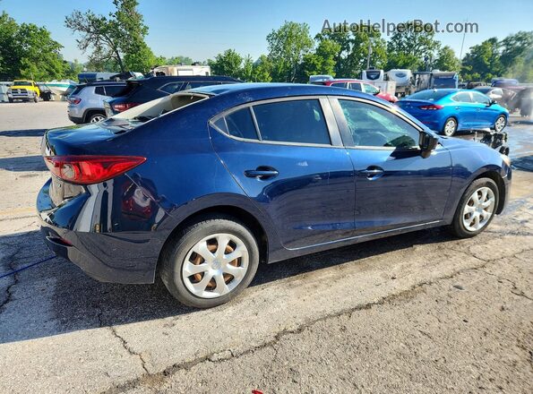 3MZBN1U74JM245791 2018 MAZDA 3 Blue Rear right