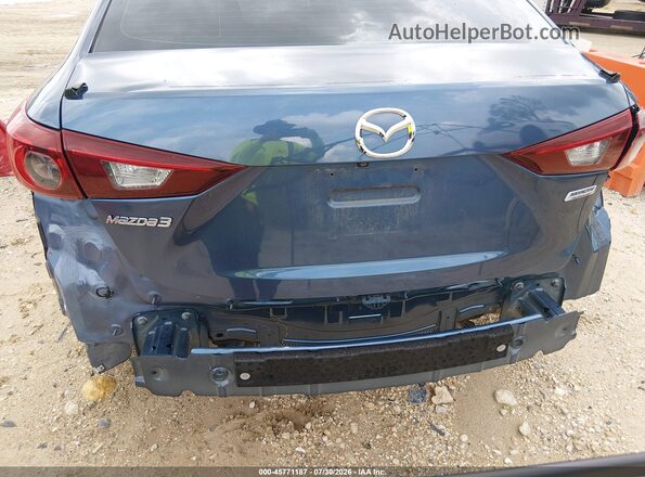 3MZBN1U74JM259593 2018 MAZDA 3 Blue Դիմացի տեսք