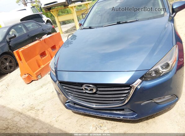 3MZBN1U74JM259593 2018 MAZDA 3 Blue Սարքավորումների վահանակի տեսք