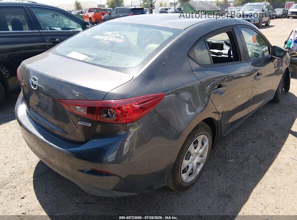 3MZBN1U75HM110166 2017 MAZDA 3 Silver Tył prawy