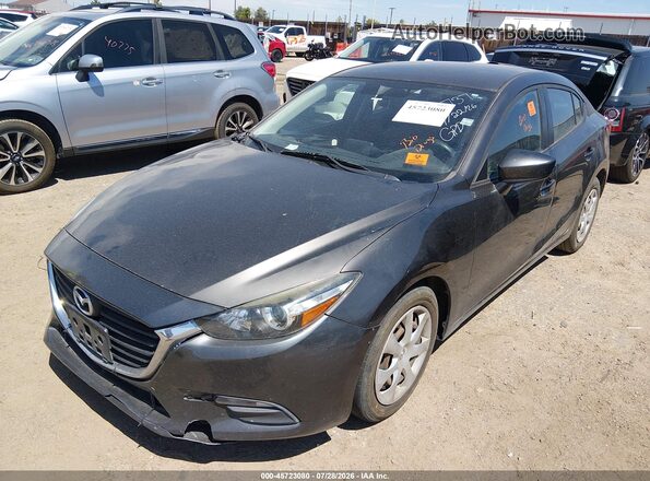3MZBN1U75HM110166 2017 MAZDA 3 Silver Przód lewy