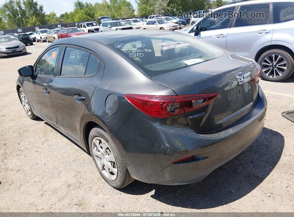 3MZBN1U75HM110166 2017 MAZDA 3 Silver Tył lewy