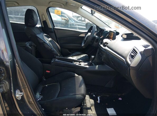 3MZBN1U75HM110166 2017 MAZDA 3 Silver Widok wnętrza z przodu