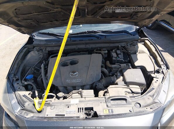 3MZBN1U75HM110166 2017 MAZDA 3 Silver Widok z tyłu