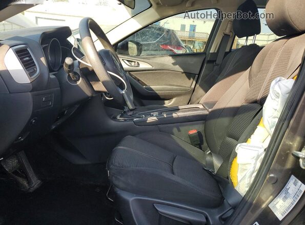 3MZBN1U75HM150327 2017 MAZDA 3 Brown წინა სალონის ხედი