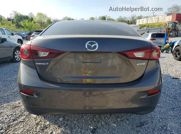 3MZBN1U75HM150327 2017 MAZDA 3 Brown უკანა ხედი
