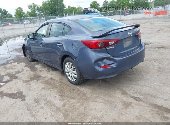 3MZBN1U76HM135058 2017 MAZDA 3 Blue Trasero izquierdo