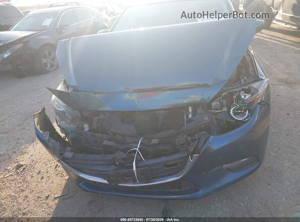 3MZBN1U76HM143659 2017 MAZDA 3 Blue Front view