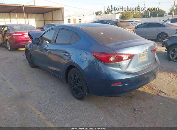 3MZBN1U76HM143659 2017 MAZDA 3 Blue Rear left