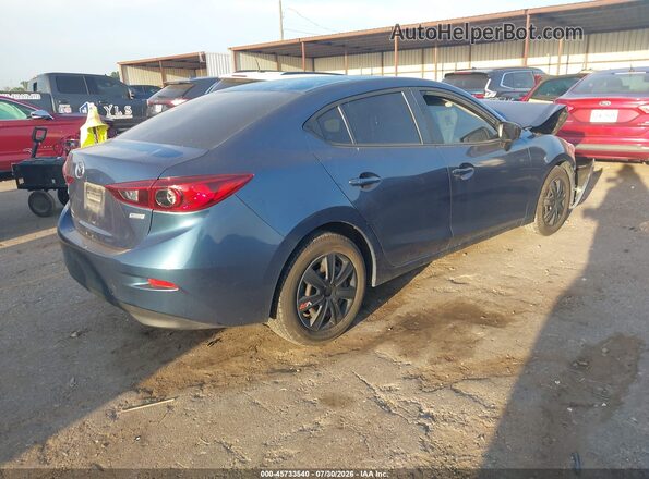 3MZBN1U76HM143659 2017 MAZDA 3 Blue Rear right