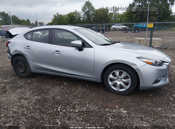 3MZBN1U76JM190941 2018 MAZDA 3 Silver Widok wnętrza 360 stopni