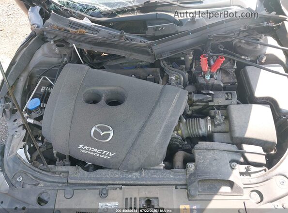 3MZBN1U76JM240382 2018 MAZDA 3 Gray უკანა ხედი