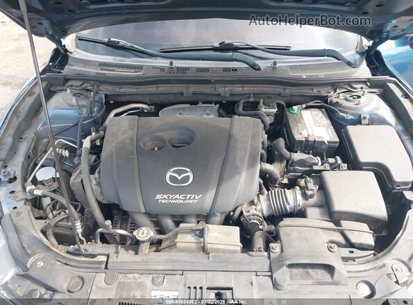 3MZBN1U78HM125180 2017 MAZDA 3 Blue Widok z tyłu