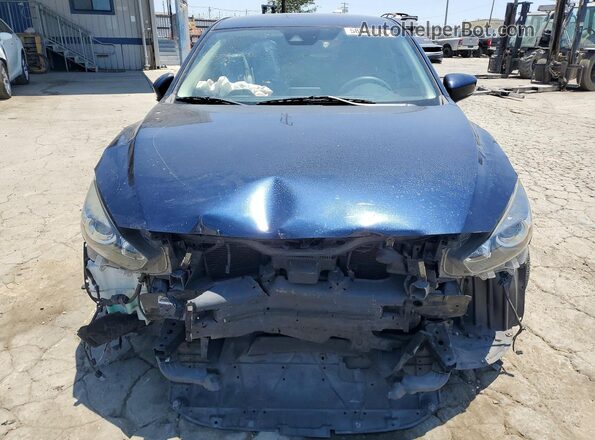 3MZBN1U78JM239640 2018 MAZDA 3 Синий Вид спереди