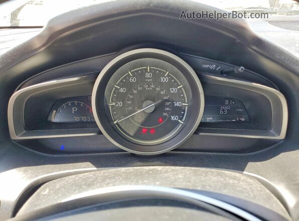 3MZBN1U78JM239640 2018 MAZDA 3 Синий Вид щитка приборов