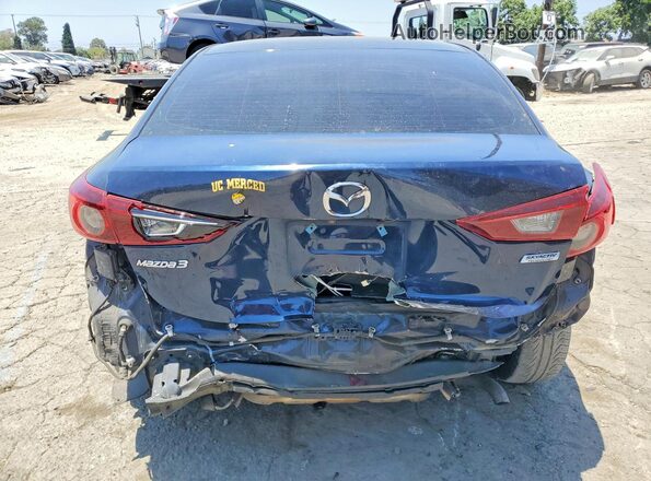 3MZBN1U78JM239640 2018 MAZDA 3 Синий Вид сзади