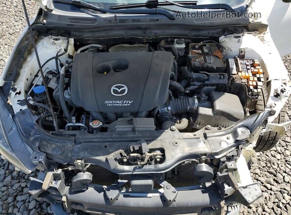 3MZBN1U78JM242814 2018 MAZDA 3 White Widok wnętrza z tyłu