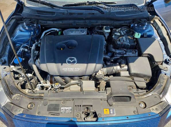 3MZBN1U79HM155336 2017 MAZDA 3 Blue Vista interior trasera