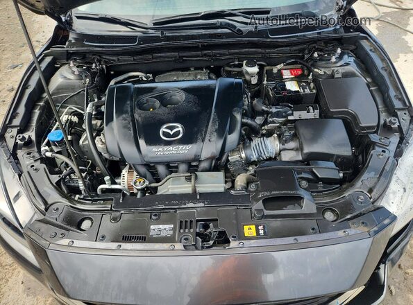 3MZBN1U79JM197527 2018 MAZDA 3 Gray უკანა სალონის ხედი