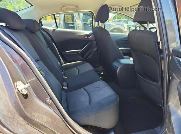 3MZBN1U79JM209787 2018 MAZDA 3 Gray Rear seats view