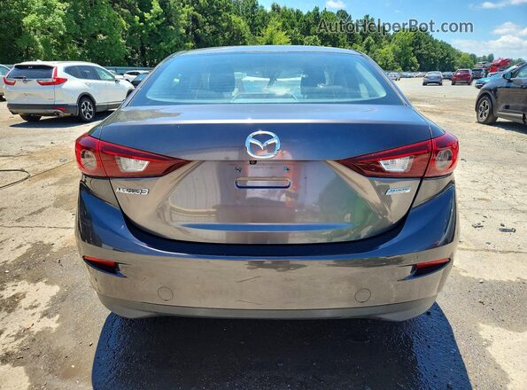 3MZBN1U79JM209787 2018 MAZDA 3 Gray Rear view