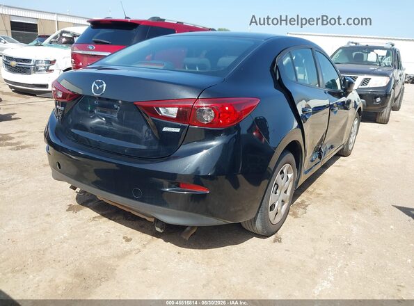 3MZBN1U7XHM156852 2017 MAZDA 3 Black Tył prawy